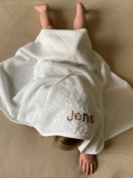 Badcape met personalisering - Afbeelding 2